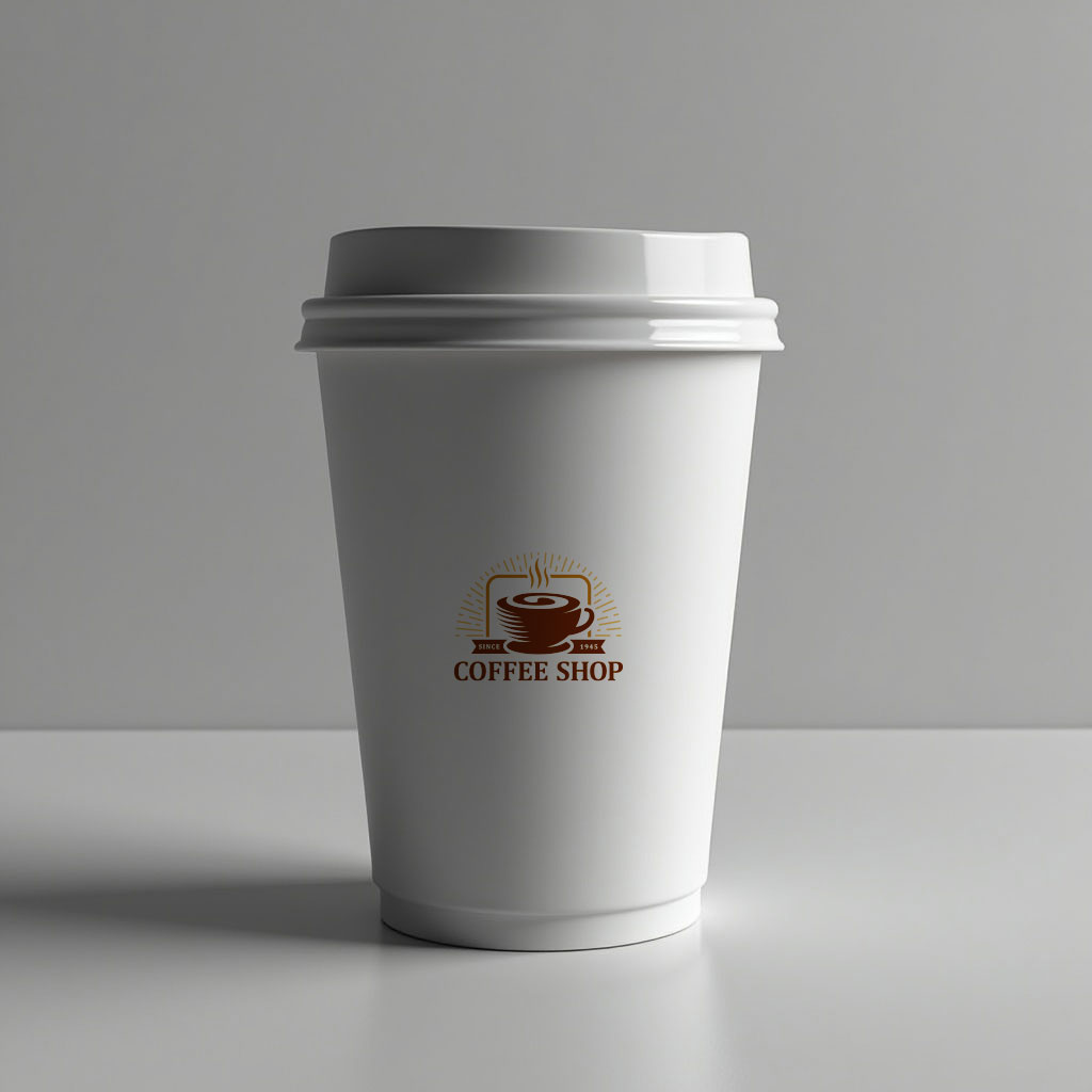 لیوان کاغذی گلاسه دوجداره (هالو) 360CC - کد 7016