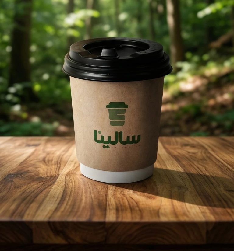 لیوان کاغذی دوجداره سالینا