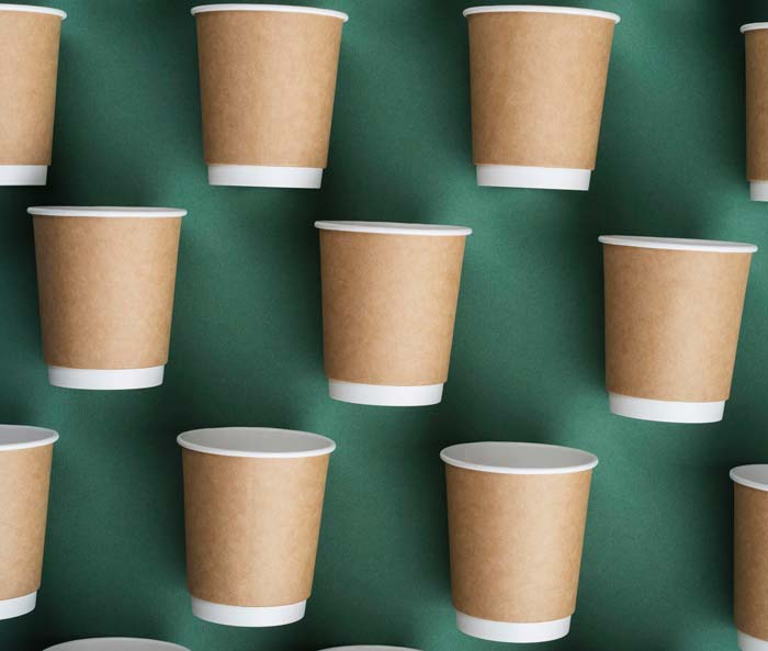 لیوان کاغذی برای نوشیدنی گرم